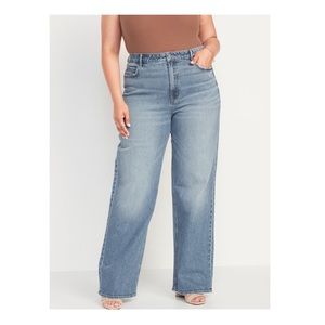 Extra High-Waisted Wide-Leg Jeans